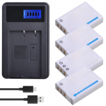 DuraPro 2200mAh NP-95 NP 95 NP95 Battery + LCD USB Charger For FUJIFILM F30 F31 F30fd F31fd 3D W1 X100T X100S X100 X-S1 3DW1