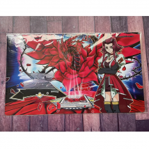 Yu-Gi-Oh Black Rose Dragon Akiza Card Pad Playmat YGO Mat KMC TCG YuGiOh Mat-170