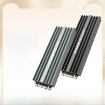 TEUCER M.2 SSD NVMe Heat Sink M2 2280 Solid State Hard Disk Aluminum Heatsink Gasket with Silicone Thermal Pad PC Accessories