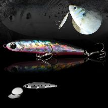 LETOYO 17g Sinking Pencil hard baits Artificial Bait Wobblers for Bluefin Tuna pike bass sea fishing lure spinning stickbait