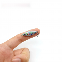 DUODUOYU 1pcs Small Jigs Fishing Lure 3g 5.5g Metal Jigging Micro Spoon Trout Isca Artificial Hard Bait Fishing Equipment
