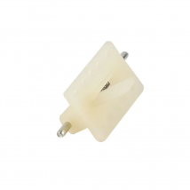 2Pcs White Canopy Hatch Lock Latch For RC  Airplane  L26mm X W16mm X H8mm