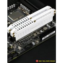 Kimdoole DDR4/DDR5 Lega di alluminio Memoria RAM Dispositivo di raffreddamento Dissipatore di calore Gilet di raffreddamento per PC RAM Gioco per PC Overclock Dispositivo di raffreddamento per Ram