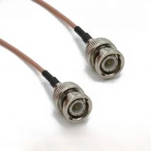 RG316 Q9 BNC Male To BNC Male Cable Coax Jumper Pigtail Cable Crimp Fast Delivery WiFi Antenna Extension Cable