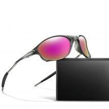 Men And Women Trendy Cycling Sunglasses Metal Shades With UV Protection for Outdoor Sports, Running, Hiking, Driving Travel