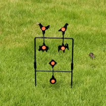 Metal spinner target air rifle pistol animals spinner self reset plinking airsoft