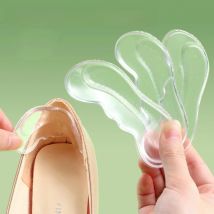 Silicone Heel Protectors High Heels Heel Stickers Adjustable Size Adhesive Anti-slip Insoles Pain Relief Foot Care Products