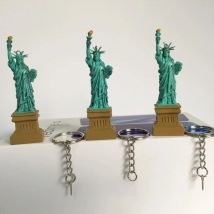 New York Statue de la liberte Statue of Liberty Liberty Enlightening The World Figure Model Toys Bag Key Chain