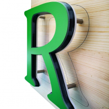 SY1621  Anti-rust High Pole Feet Screw Rod for Back-lit Channel Letter Installation Mini Sign