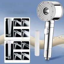 New 10 Settings Double Sided Unique Shower Head High Pressure Water Saving Massage Shower Head Filtration Bathroom Showerhead