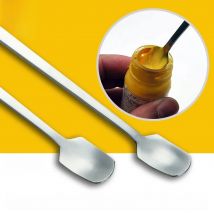 Hobby Painting Tools Paint mixing tools Stainless steel paint stirring bar Paint spoons 2pcs