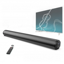 20W TV Sound Bar Subwoofer Music Player Wired and Wireless Bluetooth Home Surround SoundBar for PC Theater TV Speaker BS10