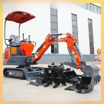 Fast delivery Mini Excavator 1.2 Ton Customize EPA EURO5 Engine Mini Crawler Excavator High Quality Small Excavator Manufacturer