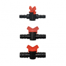 16mm 20mm 25mm Garden Tap DN10 DN15 DN20 Irrigation Water Valve Mini Valve Waterstop Connectors Garden Hose Adapter 1Pcs