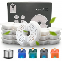 Water Fountain Carbon replacement Filters for 304 Stainless Steel Cat Drinking Fountain 4PCS filters pet supplies