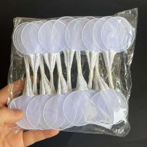 3.5-4CM,100PCS DIY Handmade Materials,Nylon Flower Stocking Making Accessories,Artificial Silk Flower Petals,DIY Decoration Home