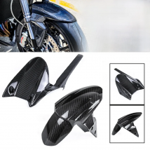 For Triumph Street Triple 765 R RS 2017 - 2019 2020 2021 2022 2023 3K Carbon Fiber Motorcycle Front Rear Fender Splash Mudguard