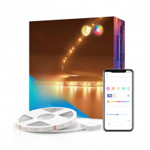 Meross Smart LED Strip Light WiFi Tunnable RGBWW Lighting 12V EU/US/UK/AU Version Support HomeKit