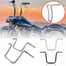 Motorcycle  14" 16" 18" Rise 1-1/4" Ape Handlebar For Harley Softtail classic deluxe Road King LOW Rider Fat boy street Bob