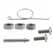 EKFan 1 set Fishing Handle Knob Tool for Stainless Steel Axle Bearing Washers Gasket Screw Assembling Fishing Knob Tools parts