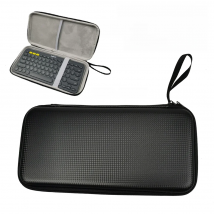 For Logitech K380 Waterproof Carrying Pouch with Hand Rope Hard EVA Wireless Keyboards Case Shock Proof Carrying Bags Dust Proof