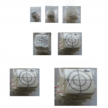 100pcs Reflector sheet, Reflective Sheet, Reflective Target /20/30/40/50/60/80/100mm Reflective Sticker Reflective Tape 3 M