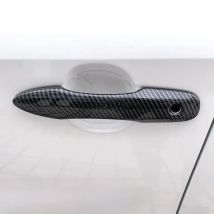 For Toyota Camry Corolla Cross Suzuki Swace Carbon Fiber Car Exterior Door Handle Strip Cover Trim Accessories