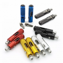 8mm Universal Foldable Footpeg For BMW S1000RR HP4 S1000 RR S 1000RR 2009-2020 Aluminum Folding Footrest Rear Set Foot Peg Pedal