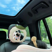 Korean baby car rearview mirror, children's car safety observation mirror, simple and convenient installation, Apple mirror