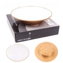 Gloden Heighten 25Cm Big Size 360 Degree Electric Trotating Display Turntable For Display Mannequin Head For Wigs Bags Shoes