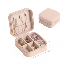 Jewelry Organizer Display Travel Jewelry Case Boxes Portable Jewelry Box Leather Storage Joyeros Organizador De Joyas