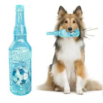 New pet dog toys Colorful,fun and sound-making rubber football wine,bottles,entertainment,companionship,interactive toys