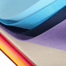 1 Sheet Nonwoven Needlework Felt Fabric DIY Patch Patchwork Sewing Dolls Crafts Scrapbook Material DIY Quilting Felt 2mm Thick