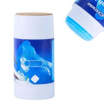 XCMAN Rub on Quick Wax for Ski/Snowboard/Nordic/Cross-Country with Easy Cork applicator 70g, Universal Wax for Most Temperature,