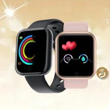 Sports Smartwatch Women Bracelet Men Smart Watch connected Music Control Player Fitness Step Sleep Monitor Y68 D20 Alarm Clock