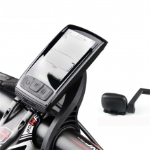 GIYO-Wireless Bicycle Computer with Bicycle Mount Holder,Speedometer Cadence Sensor, Waterproof Cycling Stopwatch, Bluetooth 4.0