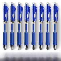 Retractable Gel Pen,Black, Red,Blue Ink Ballpoint for Writing,Office and School Supplies,Stationery,0.5mm Retractable,12 Pcs Box