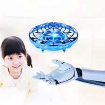 New Gift Kids Toys UFO Drone Fly Helicopter Infraed Hand Sensing Induction RC Aircraft Upgrade Quadcopter for Children