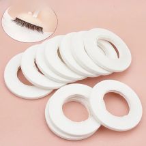 10 Rolls 4mm Width Eyelash Extension Tape Makeup Breathable Anti-allergy Easy to Tear Micropore Tape Professional Lashes Tape