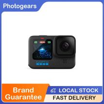 GoPro HERO12 Black - Waterproof Action Camera with 5.3K60 Ultra HD Video, 27MP Photos, HDR, 1/1.9" Image Sensor, Live Streaming,