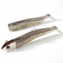 Hunthouse Fishing Soft Lure Jig Head 60g/90g/120g Black Minnow For Bass Pike T-Tail Silicone Bait Easy Shiner Jigging Leurre