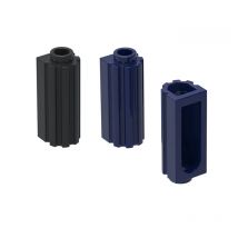 MOC 10PCS 14716W 1x1x3 Pillar Building Block Special 14716 Roman Column Part Bricks Compatible Particle DIY Toys Children Gifts