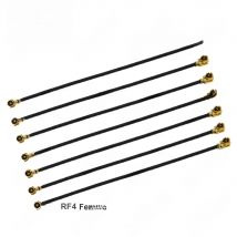 2pcs RF Pigtail Cable IPX UFL RF1 Female to RF4 Female Jack RF1.13  MHF4 Extension Jumper for Router 3g 4g Modem