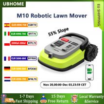 Robot rasaerba Airseekers Tron - Wireless, 2400 m2, 150 minuti di autonomia, 65% inclinato, 360 °   Visione con dispositivo antifurto GPS