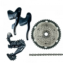 LTWOO GR7 1x10 Speed, 10s Road Groupset, R/L brake Shifter+Rear Derailleurs+10v 46T/50T Cassette+Chain, gravel-bikes Cyclo-Cross