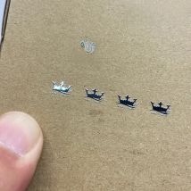 Custom  Metallic Letters Labels Exquisite Customized Logo Stickers 3d  Label Metal Stickers For Watch Dial