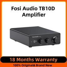 Fosi Audio Upgrade 600W Digtal HiFi amplificador de potencia de sonido TPA3255 Clase D amplificador estéreo con agudos y graves para altavoz de cine en casa