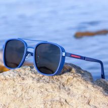 KDEAM Formal Business Men's Sunglasses Polarized TR90 High-Quality Material Fashion Glasses Driving Included Carrying Box