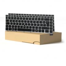 5P set Keyboard Azerty French compatible with HP EliteBook 840 G5 840 G6 backlight