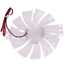 1 Pcs Transparent Small Fan DC 12V Chicken Hatcher Accessories Cooling Fan Brushless Fan Plastic Material Small Fan